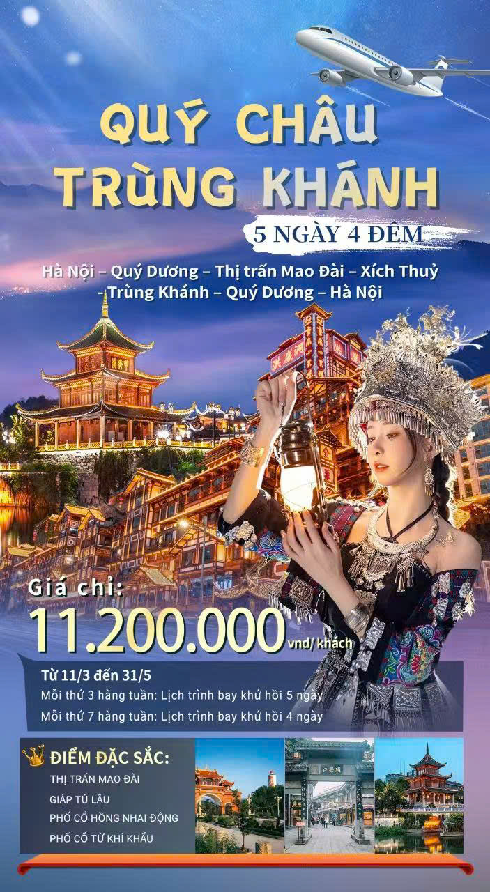 hà nội quý châu 5 ngày 4 đêm